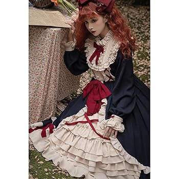 Amazon.co.jp: [SSUPTEMBER2] ワンピース ロリータ 長袖